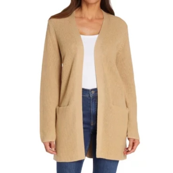 Gap Burnt Orange Open Front Knit Cardigan Size XS - Picture 1 of 4